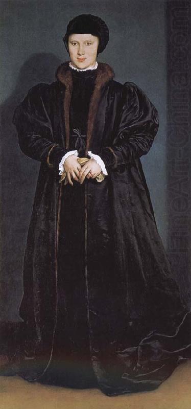 Denmark s Christina, Hans Holbein